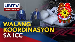 PNP, wala pang natatanggap na request o koordinasyon sa ICC re: Duterte drug war