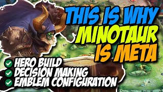 MINOTAUR TANK ROAMER GAME GUIDE || MOBILE LEGENDS RANKED GAME GUIDE