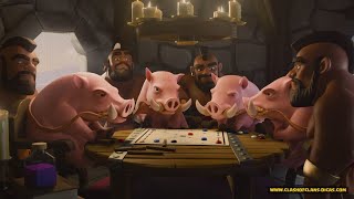 KAYIP TAÇ - Türkçe Altyazılı Clash Of Clans Animasyon Filmi - Clash Royale Animasyon Filmi YENİ !!