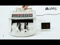 how to operate a money counting machine like a pro vms money counter ccm01