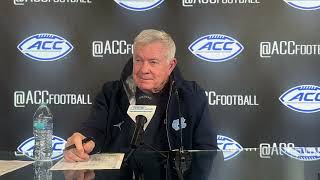 UNC Mack Brown Post-BC Press Conference | Inside Carolina Interviews