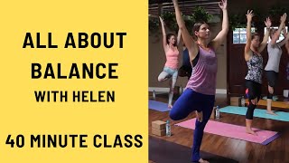 40 Minute Yoga Class - All About Balance