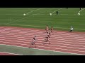 2016.04.09 第１回記録会 100ｍ 1組