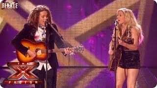 Luke Friend sings Anything Could Happen with Ellie Goulding - Live Final Week 10 - The X Factor 2013