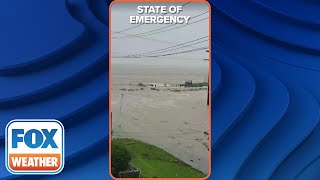 Cyclone Gabrielle Creates Dangerous Flooding In New Zealand