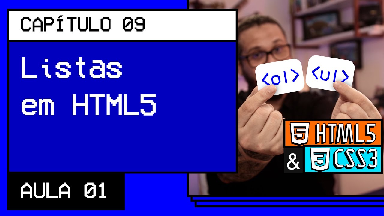 Listas OL E UL - @Curso Em Vídeo HTML5 E CSS3 - YouTube