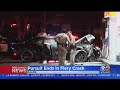 WILD VIDEO: Pursuit Ends In Fiery Wreck At Palms Gas Station