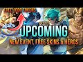 HOK: UPCOMING AMAZING REWARDS, SKINS & HERO'S | GET FREE 1000 TOKENS - Honor of Kings