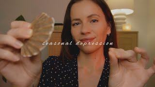 ASMR Reiki for seasonal depression ✂︎ negative energy removal