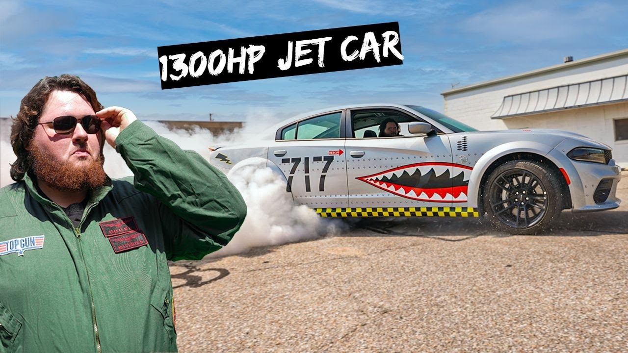 We Built a 1300HP Hellcat Jet with Twin Turbos