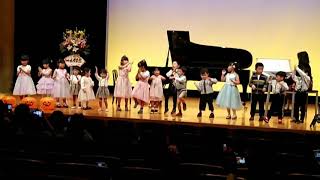 2019年 yumiko音楽教室 幼稚園児さんの「パプリカ」