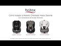 SPANISH - How To Install Forward-Facing With Lower Connectors: Britax Convertible Seats