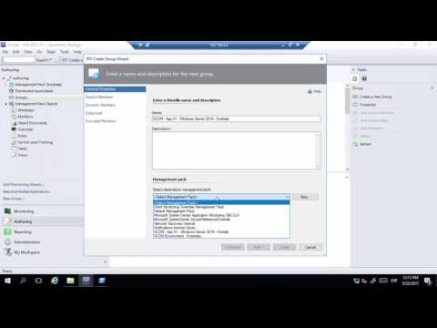 SCOM 2016 - Create a custom Management pack and an Override SCOM 2016 - Create a custom Management pack and an Override
