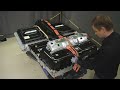 Volvo XC40 Recharge (Pure Electric / P8). High voltage battery BDU removal