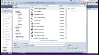 How to Create a VB Application with Visual Studio 2015