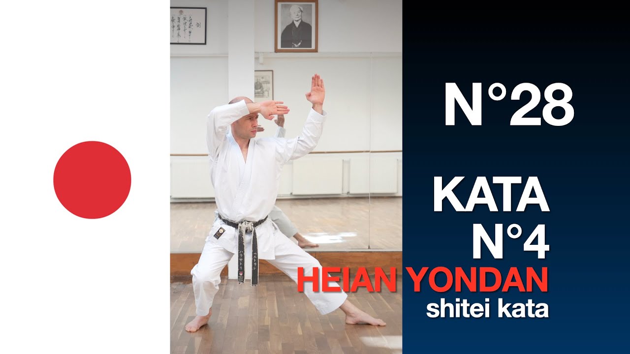 JKA Karaté Training : KATA N°4 HEIAN YONDAN SHOTOKAN KARATE DO Vidéo N ...