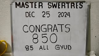 SWERTRES HEARING TODAY DEC 25 2024