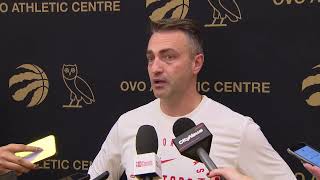 Raptors' Darko Rajaković discusses viral ejection from game