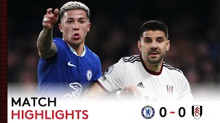 Chelsea 0-0 Fulham | Premier League Highlights | Battle At The Bridge Ends All Square ⚖️