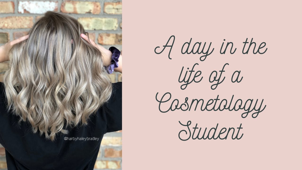 A Day In The Life Of A Cosmetology Student - YouTube