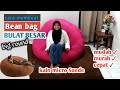 cara membuat Bean bag bulat besar || DIY Bean bag