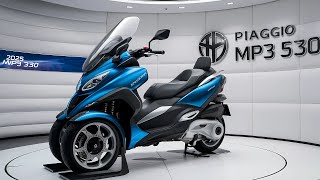 The 2025 Piaggio MP3 530 A Scooter That Will Blow Your Mind!   Game Changing 3 Wheel Innovation