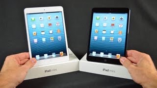 Apple iPad mini (White vs Black): Unboxing & Demo