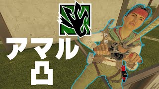 敵がブチ切れるアマル凸【R6S】