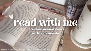 read + annotate with me! 🥀 | no talking, piano music, and real time for 30 minutes!