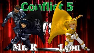 Conflict 5: Mr. R (Marth/Snake) vs Leon (Marth) Grand Finals Set 2 *Europe*