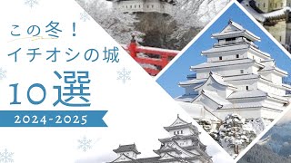 【冬に訪れるべき城10選！】見どころを一挙紹介！