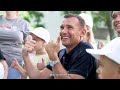 andriy shevchenko visits ukrainian children in warsaw.