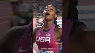 SHA’CARRI Richardson wins 100m Gold medal officially worlds fastest woman #shacarririchardson