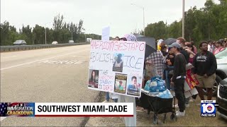 Protest held outside Krome Detention Center