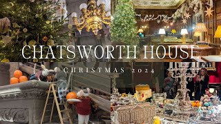 Christmas at Chatsworth 2024 House Tour (No Talking)