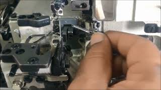Over lock machine Upper Looper Timing