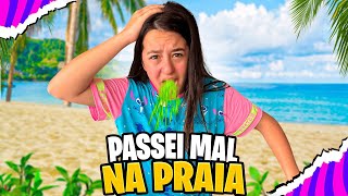 PASSEI MUITO MAL NA PRAIA ! MARCELA JARDIM