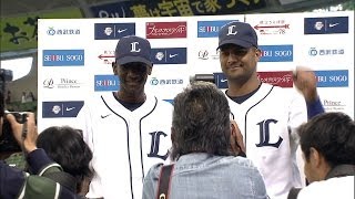 【プロ野球パ】ともに4安打の活躍！メヒアとアブレイユのヒーロー 2014/05/24 L-S