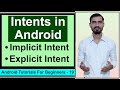 Intents in Android || Explicit and Implicit Intent Tutorial by Deepak