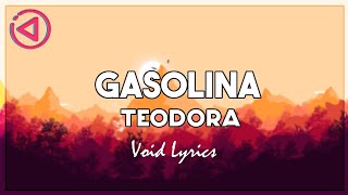 Teodora - GASOLINA [TEKST/LYRICS VIDEO]