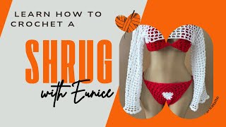 CROCHET SHRUG TUTORIAL PART 2  #crochettutorial #crochet #shrug #diy #handmade #tutorialforbeginners