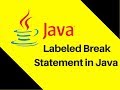 5.7 How to use Labeled Break Statement in Java | Hidden Feature