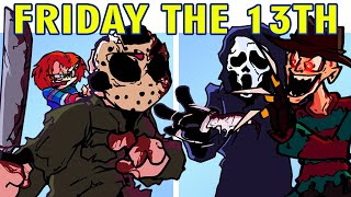 FRIDAY THE 13TH v1.5 UPDATE VS Friday night Funkin + Jason, Scream, Freddy, Myers & Chucky (FNF MOD)
