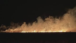 Two homes evacuated near brush fire in southeast Colorado