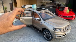 Unboxing of Mini Ford Endeavour / Everest 2019 Diecast Model Car | Ft Mustang | Ford Merchandise