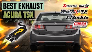 Acura TSX Exhaust Sound🔥aFe Power,Apexi,DNA,GReddy,Invidia,Magnaflow,Megan Racing,Revel,Tanabe