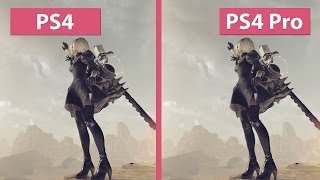 4K UHD | NieR: Automata – PS4 vs. PS4 Pro 4K Mode Graphics Comparison