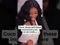 Her Mariah Carey impression is scary #shorts #rihanna #mariahcarey #sza #impression #coco #jones