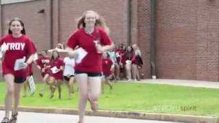 Highlights from Troy University Bid Day 2015