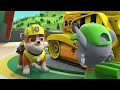 recycling boat float u0026 more rocky s garage paw patrol compilation cartoons for kids